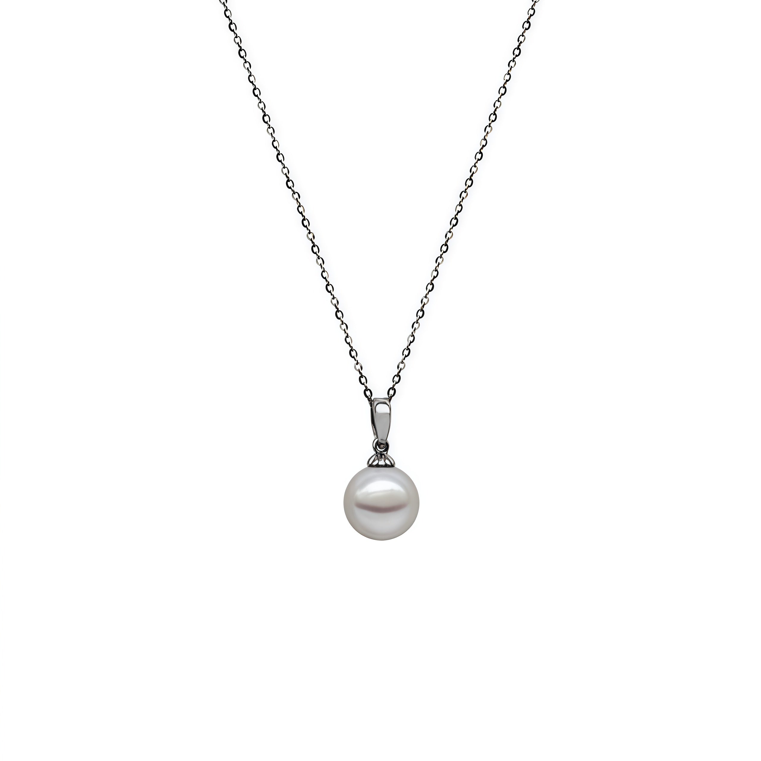 Grace Drop Pearl Classic Pendant Necklace