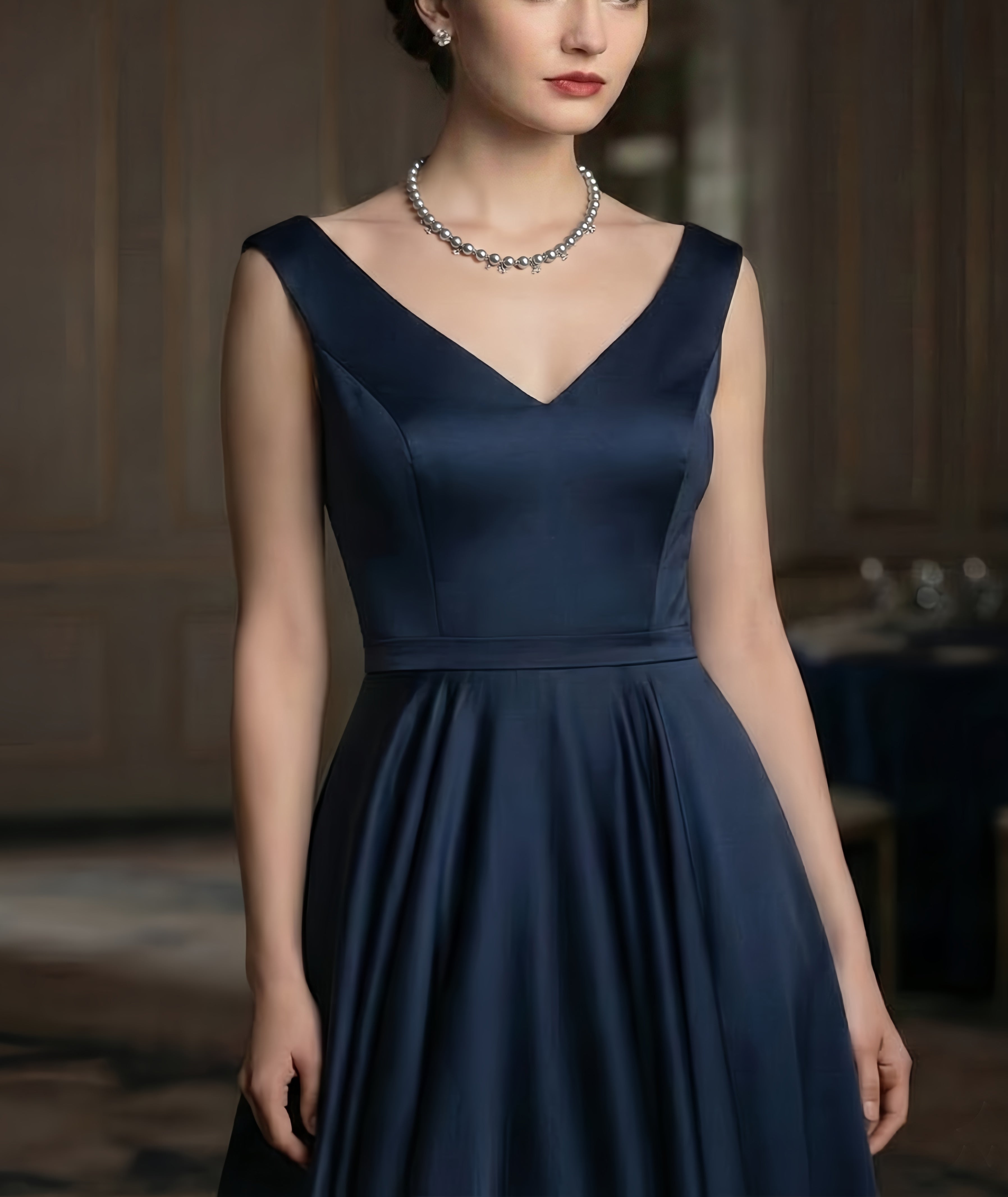 Midnight Star Akoya Pearl Strand Necklace