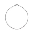 Petite Aurora Round Pearl Strand Necklace