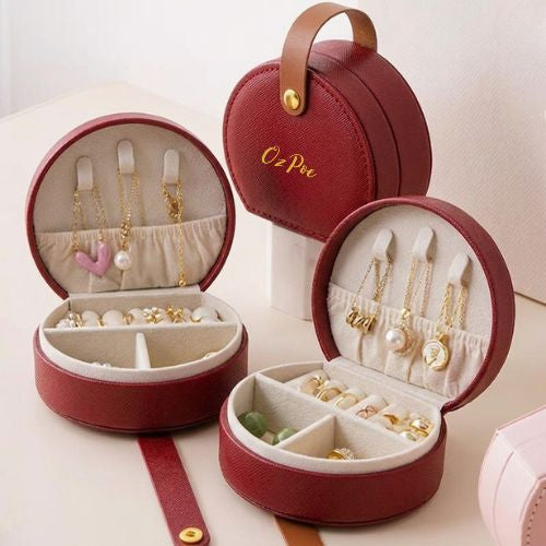 Exquisite Travel Jewelry Case Organizer