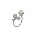 Belle Bow Pearl Ring