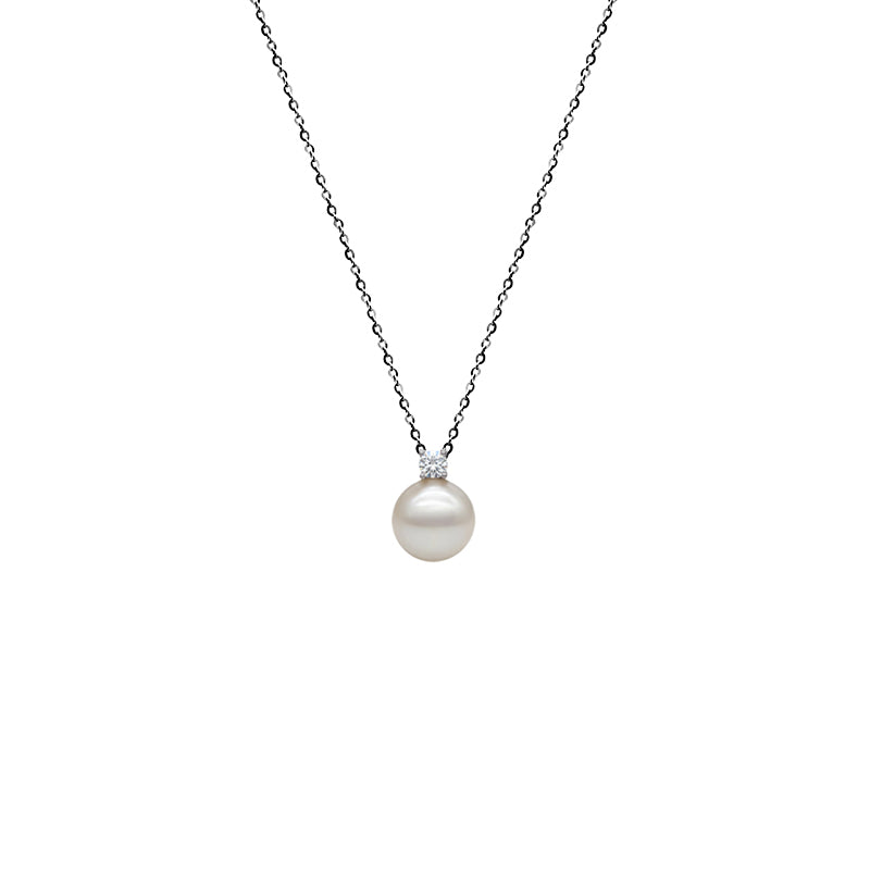 Grace Drop Pearl Pure Elegance Pendant Necklace