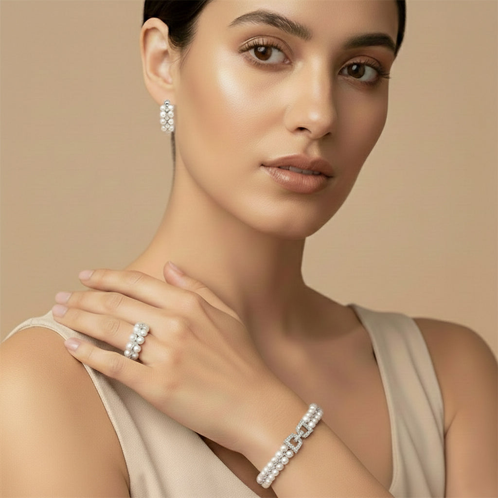 Petite Pearl Lumina Earrings