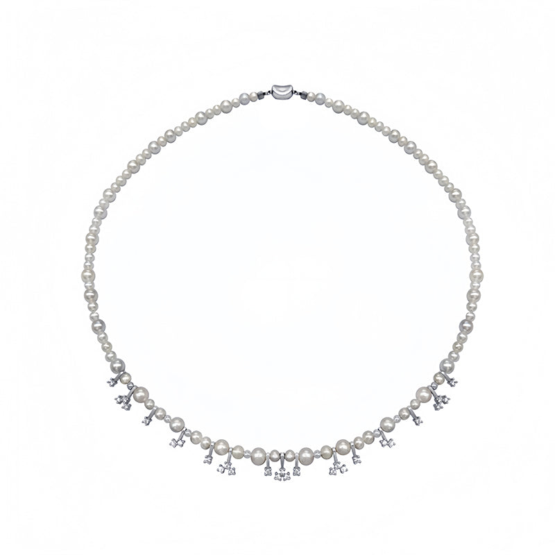 Starlace Petite Pearl Strand Necklace