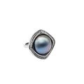 Ocean Veil Mabe Pearl Ring