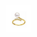 The Solstice Pearl Ring 18K Gold Vermeil