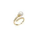 The Aurelia Crown Pearl Ring