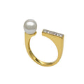 Ever Pearl Ring 18K Gold Vermeil